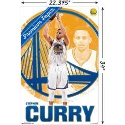 Trends International NBA Golden State Warriors - Stephen Curry 15 Unframed Wall Poster Prints -Everyday Fan & Home GUEST d109fb7a ccef 431b bdbc d54dfd4bf7e6