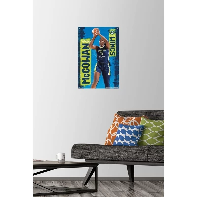 Trends International WNBA Dallas Wings - Teaira McCowan 25 Unframed Wall Poster Prints 3 Trends International WNBA Dallas Wings - Teaira McCowan 25 Unframed Wall Poster Prints