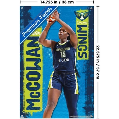 Trends International WNBA Dallas Wings - Teaira McCowan 25 Unframed Wall Poster Prints 4 Trends International WNBA Dallas Wings - Teaira McCowan 25 Unframed Wall Poster Prints - Image 2