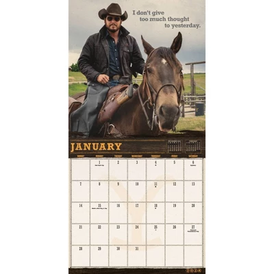 Trends International Inc. 2023-24 Wall Calendar 12"x12" Yellowstone - Rip & Beth 3 Trends International Inc. 2023-24 Wall Calendar 12"x12" Yellowstone - Rip & Beth