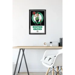Trends International NBA Boston Celtics - Logo 21 Framed Wall Poster Prints -Everyday Fan & Home GUEST d5e95afb b43e 4fba 9a6e 6a06ae5a9616
