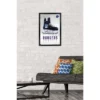 Trends International NHL New York Rangers - Drip Skate 21 Framed Wall Poster Prints
