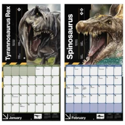 Trends International 2026 Jurassic World 4 12"x12" Wall Calendar -Everyday Fan & Home GUEST da5d74ec 6eee 40ef baa2 9df194867744