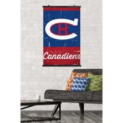 Trends International NHL Montreal Canadiens - Retro Logo 13 Unframed Wall Poster Prints