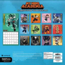 Trends International Inc. 2023-24 Wall Calendar 12"x12" Bilingual English/French My Hero Academia -Everyday Fan & Home GUEST dbded2f5 3cfc 4901 814e 0766aab428f2