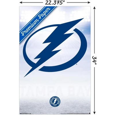 Trends International NHL Tampa Bay Lightning - Logo 17 Unframed Wall Poster Prints 4 Trends International NHL Tampa Bay Lightning - Logo 17 Unframed Wall Poster Prints - Image 2