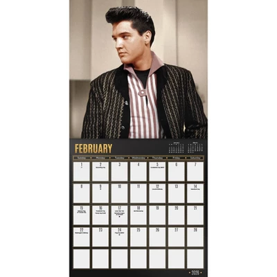 Trends International 2026 Elvis Presley 12"x12" Wall Calendar 4 Trends International 2026 Elvis Presley 12"x12" Wall Calendar - Image 2