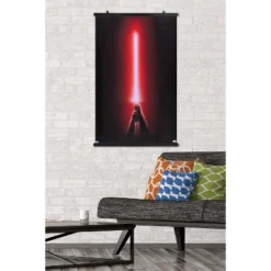 Trends International Star Wars: Original Trilogy - Red Lightsaber Unframed Wall Poster Prints