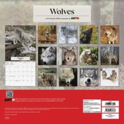 Trends International 2026 Wolves 12"x12" Wall Calendar -Everyday Fan & Home GUEST dd1e2523 1174 4c7d b3a7 ff3d2e52006b