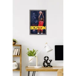 Trends International WNBA Indiana Fever - Aliyah Boston 25 Framed Wall Poster Prints