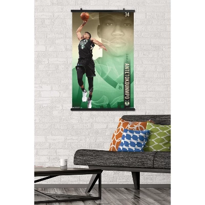 Trends International NBA Milwaukee Bucks - Giannis Antetokounmpo 17 Unframed Wall Poster Prints 3 Trends International NBA Milwaukee Bucks - Giannis Antetokounmpo 17 Unframed Wall Poster Prints