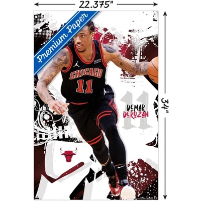 Trends International NBA Chicago Bulls - DeMar DeRozan 22 Unframed Wall Poster Prints 4 Trends International NBA Chicago Bulls - DeMar DeRozan 22 Unframed Wall Poster Prints - Image 2