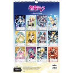 Trends International Inc. 2023-24 Wall Calendar 17"x11" Hatsune Miku -Everyday Fan & Home GUEST e208ae11 5fa5 4b3a 86cd ceaebcf7adbe