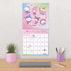 Trends International 2026 Sanrio Hello Kitty And Friends Bilingual French 12"x12" Wall Calendar -Everyday Fan & Home GUEST e20ea518 a309 4057 b73a 2bf171087026