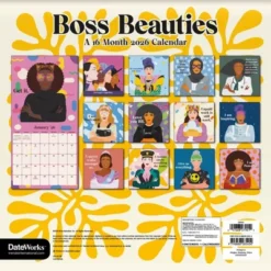 Trends International 2026 Boss Beauties 12"x12" Wall Calendar -Everyday Fan & Home GUEST e4040c91 917f 4d5f 9c3f f08f880042b8