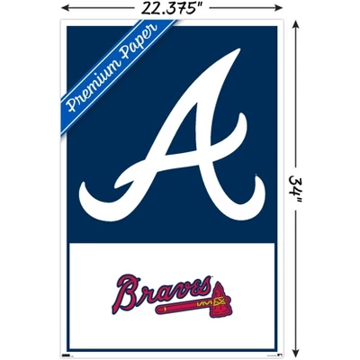 Trends International MLB Atlanta Braves - Logo 22 Unframed Wall Poster Prints 4 Trends International MLB Atlanta Braves - Logo 22 Unframed Wall Poster Prints - Image 2