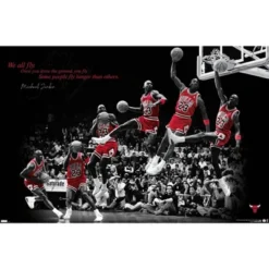 Trends International Michael Jordan - Fly Framed Wall Poster Prints -Everyday Fan & Home GUEST e51e3f3f 8869 407e 8d58 4e7b90f0e5b5 1
