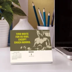 Trends International Inc. 2024 Daily Desk Calendar 4.25"x5" Chuck Norris -Everyday Fan & Home GUEST e7917a72 da20 409b be47 ea93cfd3325e