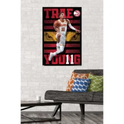 Trends International NBA Atlanta Hawks - Trae Young 20 Unframed Wall Poster Prints