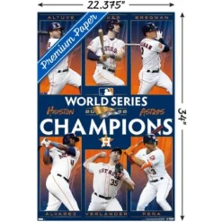 Trends International MLB Houston Astros - 2022 World Series Champions Unframed Wall Poster Prints -Everyday Fan & Home GUEST e92aba57 5c6c 4b8c 8ce5 c506e45686c4