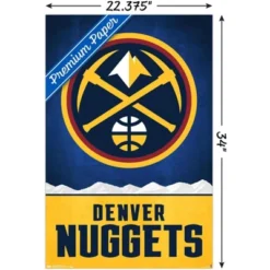 Trends International NBA Denver Nuggets - Logo 18 Unframed Wall Poster Prints -Everyday Fan & Home GUEST e9e930fe 2d0f 4175 9a16 82cf695174e5