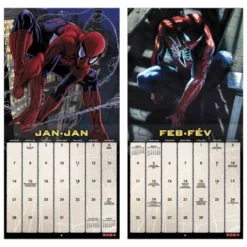 Trends International Inc. 2023-24 Wall Calendar 12"x12" Bilingual English/French Marvel Spider-Man -Everyday Fan & Home GUEST ea1d9489 9312 4f28 a9da 1120876ca0f2