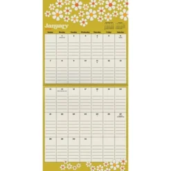 Trends International Inc. 2023-24 Wall Calendar 12"x12" Plan Your Year