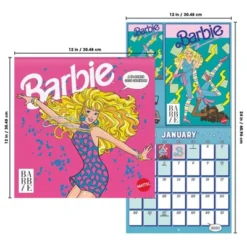 Trends International 2026 Barbie Comic 12"x12" Wall Calendar -Everyday Fan & Home GUEST eb92d268 fff1 437a 858b 4443c9368733