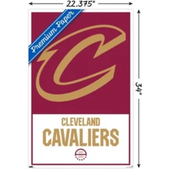 Trends International NBA Cleveland Cavaliers - Logo 21 Unframed Wall Poster Prints 8 Trends International NBA Cleveland Cavaliers - Logo 21 Unframed Wall Poster Prints -Everyday Fan & Home GUEST ebf9e3c4 1761 487c a216 16949f6fac05