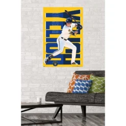 Trends International MLB Milwaukee Brewers - Christian Yelich 20 Unframed Wall Poster Prints