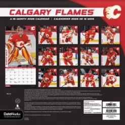 NHL, Trends International 2026 Calgary Flames Bilingual French12"x12" Wall Calendar -Everyday Fan & Home GUEST eefb66e8 38da 4f95 b5dd 78a37e8bd630