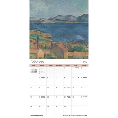 Trends International Inc. 2023-24 Wall Calendar 12"x12" Impressionism 4 Trends International Inc. 2023-24 Wall Calendar 12"x12" Impressionism - Image 2