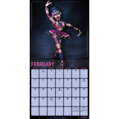 Trends International 2026 Five Nights At Freddys 12"x12" Wall Calendar 4 Trends International 2026 Five Nights At Freddys 12"x12" Wall Calendar - Image 2