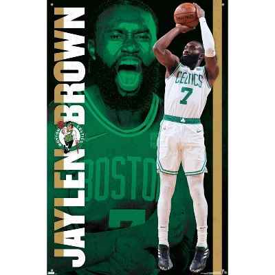 Trends International NBA Boston Celtics - Jaylen Brown 21 Unframed Wall Poster Prints 5 Trends International NBA Boston Celtics - Jaylen Brown 21 Unframed Wall Poster Prints - Image 3