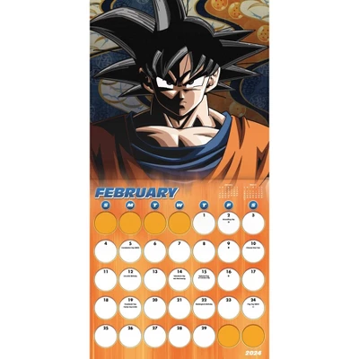 Trends International Inc. 2023-24 Wall Calendar 12"x12" Dragon Ball Z 4 Trends International Inc. 2023-24 Wall Calendar 12"x12" Dragon Ball Z - Image 2