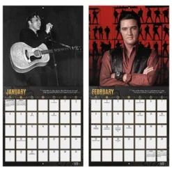 Trends International 2026 Elvis Presley Collector's 12.63"x12.63" Edition Calendar -Everyday Fan & Home GUEST f086b27f f22b 4c72 b391 d27fad1fa765