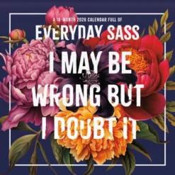 Trends International 2026 Everyday Sass 12"x12" Wall Calendar -Everyday Fan & Home GUEST f147f07f 8349 4207 8639 33146039dcae