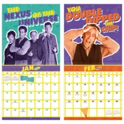 Trends International 2026 Seinfeld 12"x12" Wall Calendar -Everyday Fan & Home GUEST f1ed941c 3e24 41f1 8128 de28fd5399f7