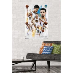 Trends International NBA Golden State Warriors - Stephen Curry 16 Unframed Wall Poster Prints