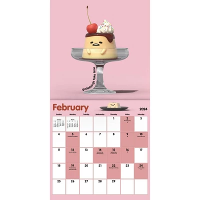 Trends International Inc. 2023-24 Wall Calendar 12"x12" Gudetama 4 Trends International Inc. 2023-24 Wall Calendar 12"x12" Gudetama - Image 2