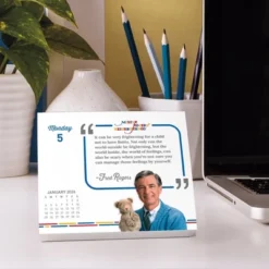 Trends International 2026 Mister Rogers Dayata Time 6.12"x5.37" Box Calendar -Everyday Fan & Home GUEST f971c418 a2c9 4a21 a69a ead48abe0555