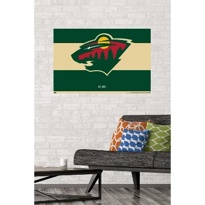 Trends International NHL Minnesota Wild - Logo 21 Unframed Wall Poster Prints 3 Trends International NHL Minnesota Wild - Logo 21 Unframed Wall Poster Prints