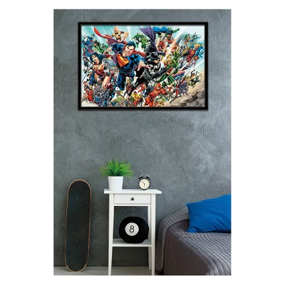 Dc Comics - Rebirth Framed Poster Trends International 3 Dc Comics - Rebirth Framed Poster Trends International - Image 2