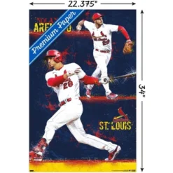 Trends International MLB St. Louis Cardinals - Nolan Arenado 22 Unframed Wall Poster Prints -Everyday Fan & Home GUEST fa8ead04 1cd4 4934 8e93 82958954b15f