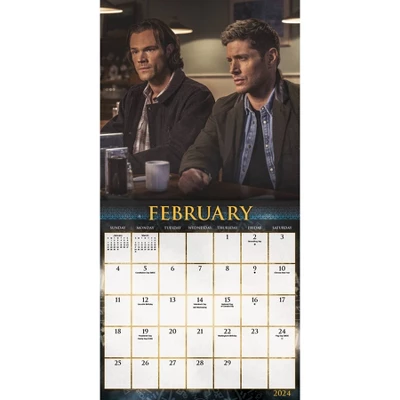 Trends International Inc. 2023-24 Wall Calendar 12"x12" Supernatural 4 Trends International Inc. 2023-24 Wall Calendar 12"x12" Supernatural - Image 2