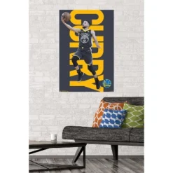 Trends International NBA Golden State Warriors - Stephen Curry 18 Unframed Wall Poster Prints
