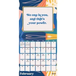Trends International Inc. 2023-24 Wall Calendar 12"x12" Empowerment -Everyday Fan & Home GUEST fe4a1010 f8c8 4076 9174 242b572b8670