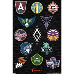 Trends International WNBA League - Logos 25 Unframed Wall Poster Prints 13 Trends International WNBA League - Logos 25 Unframed Wall Poster Prints -Everyday Fan & Home GUEST fec7319a 3065 42e3 a205 965c4727f2d9
