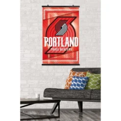 Trends International NBA Portland Trail Blazers - Logo 17 Unframed Wall Poster Prints