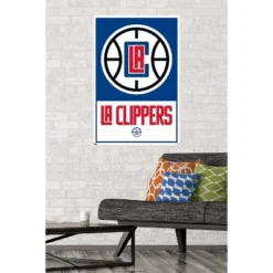 Trends International NBA LA Clippers - Logo 21 Unframed Wall Poster Prints